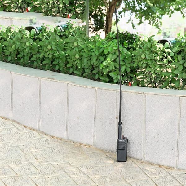 Retevis HA07 Antenn Talkie-walkie, Tvåvägsradio SMA-F UHF/VHF 5dBi med hög förstärkning för Baofeng UV-5R, BF-888S, RT5R RT21