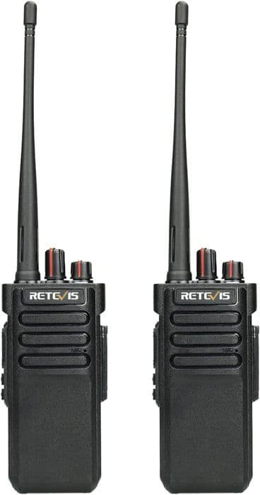Retevis RT29 Walkie talkie med lång räckvidd, IP67 vattentät walkie talkie för vuxna, 3200mAh uppladdningsbar, professionell walkie talkie