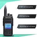 Miniatyrbild 6 av 6: Retevis RT3S DMR Radio Talkie Walkie Digital Dual Band 3000 Kanaler Ham Radio DCDM TDMA VOX TOT För Mototrbo Tier I &amp; II, med GPS