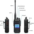 Miniatyrbild 2 av 6: Retevis RT3S DMR Radio Talkie Walkie Digital Dual Band 3000 Kanaler Ham Radio DCDM TDMA VOX TOT För Mototrbo Tier I &amp; II, med GPS
