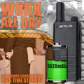 Miniatyrbild 2 av 6: Retevis RT622P Professional Walkie Talkie, PMR446 1620mAh uppladdningsbara Walkie Talkies, USB-C, VOX, nödlarm (10 st, svart)