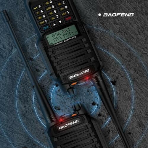 Baofeng UV-9R Plus 15W Dual Band Two Way Radio VHF UHF Walkie Talkie EU-kontakt