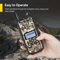 Miniatyrbild 5 av 6: Retevis EZ62 Walkie Talkie, Dual Band, 2200mAh, One-Touch Mute, Jaktsamtal, IP67 vattentät, Jakt tvåvägsradio