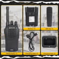 Miniatyrbild 6 av 6: Retevis RB668 Walkie Talkie, professionell tvåvägsradionödlarm, LED-ficklampa VOX Squelch, 1200mAh (5 st)