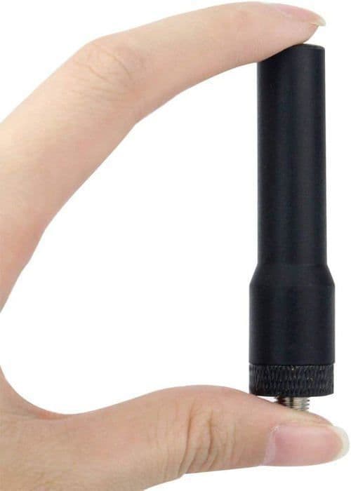 Retevis Walkie Talkie Antenn SMA-F Dual Band VHF/UHF för RT5R RT21 RT7 H777 Kompatibel med Baofeng UV-5R GT-3 BF-888S (5 st)