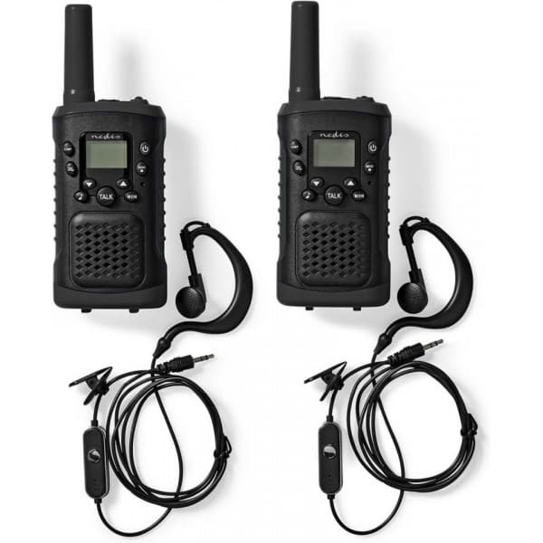 Nedis walkie-talkie WLTK0610BK, 2 stk