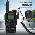 Miniatyrbild 2 av 6: Retevis RA79 Walkie Talkies med mikrofonhögtalare, FM/AM, 1400 mAh, långdistans, tvåvägsradio för jakt (2 stycken)