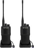 Miniatyrbild 1 av 6: Retevis P62 Walkie Talkie Lång Räckvidd, Vattentålig IP68, Dubbelband 2500mAh, Nödalarm, Professionell för Säkerhet, Industri