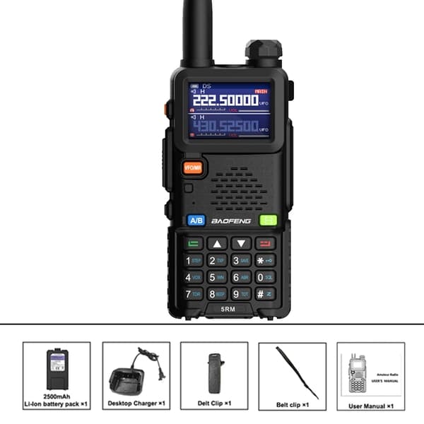 Håndholdt radio, multi-bånd, lang rækkevidde, Add-Air Headset, EURO