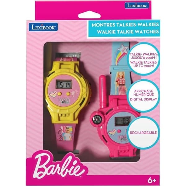 Barbie digital klocka med walkie-talkie funktion räckvidd upp till 200 m