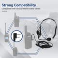 Miniatyrbild 5 av 6: Retevis Walkie Talkie Headset, Behind the Head Headset, med mikrofon för Baofeng UV-5R eSynic RT24 RT27 2 Way Radio Headset