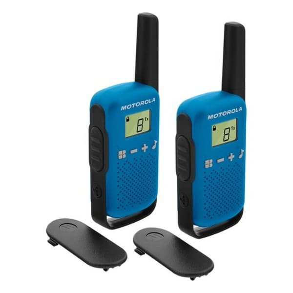 Walkie-Talkie Motorola T42 Dual 1,3" LCD 4 km (2 pcs) - Röd