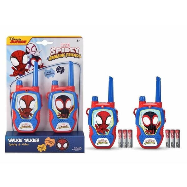 Walkietalkie Spidey 2,4 hz 2 enheter Blå, Rød