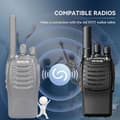 Miniatyrbild 4 av 6: Retevis H777 Walkie Talkie Professionell, Laddningsbar Enkelparning, Nödlarm, Typ-C, VOX, Ficklampa, för Familj