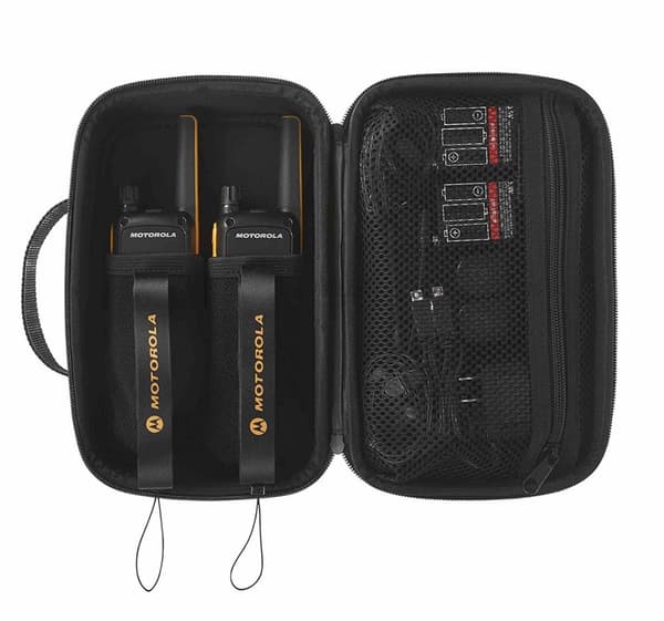 Motorola Talkabout T82 Extreme Twin Pack kaksisuuntainen radio 16 kanavaa musta, oranssi