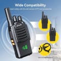 Miniatyrbild 5 av 6: Retevis H777H Talkie-Walkie med Dold LED-skärm, VOX, 6-vägs laddare, Professionell för Supermarknad, Restaurang (6 st)