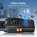 Miniatyrbild 2 av 6: Retevis H777H Talkie-Walkie med Dold LED-skärm, VOX, 6-vägs laddare, Professionell för Supermarknad, Restaurang (6 st)
