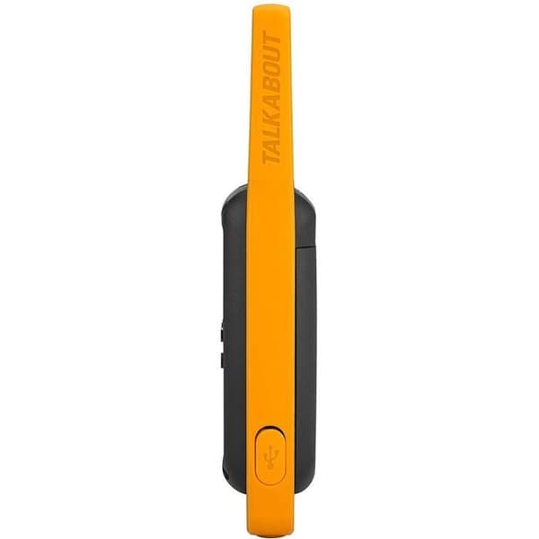 Motorola T82 Extreme PMR446 2-vägs Walkie Talkie Radio Twin Pack - gul/svart