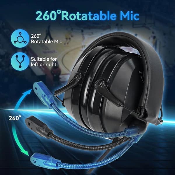 Retevis Hörlurar för Talkie-Walkie, Radio 2 Vägar, Volymkontroll, 2 Stift, För Baofeng UV5R RT24 RT27 RT5R RT86