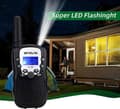 Miniatyrbild 2 av 6: Retevis RT388 Walkie Talkie för barn, leksak, PMR446 8-kanalers VOX ficklampa 10 toner, för utomhusäventyr, camping (4 st)