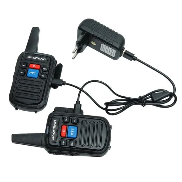 2-Pack BaoFeng BF-C50 Lättvikts Tvåvägsradio / Walkie Talkie