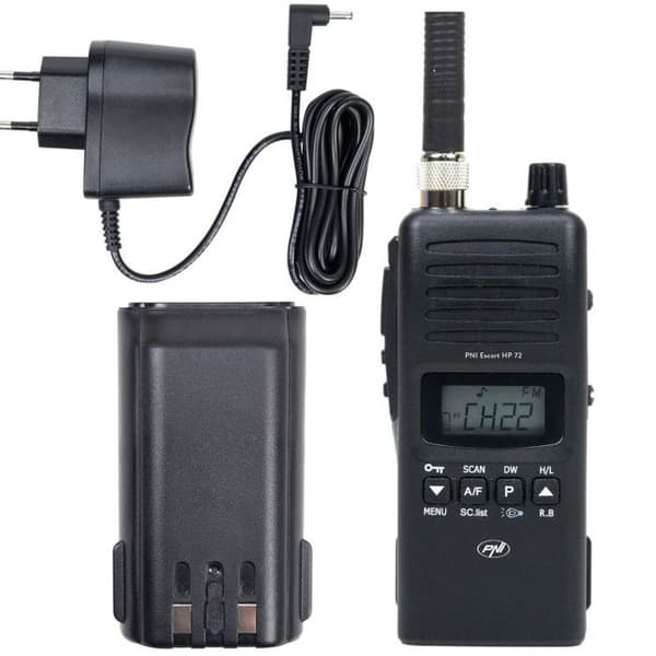 Talkie-walkie Pni - PNI-PACK101 - Radio Escort CB 72 CB med 12V-24V nätadapter och extern antenn