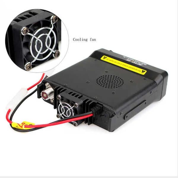Retevis RT90 Radio CB, Mobilradio HAM dualband DMR med full effekt och integrerad GPS, Sändare-mottagare och mobila radioapparater