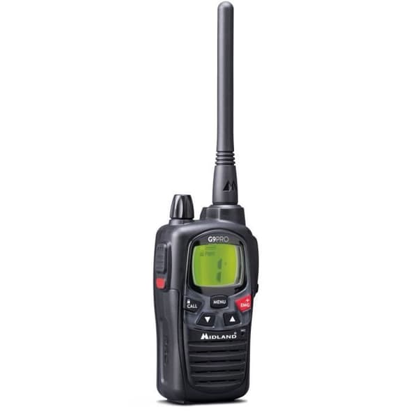 MIDLAND Walkie-talkie - G9 PRO PMR446/LPD - Svart
