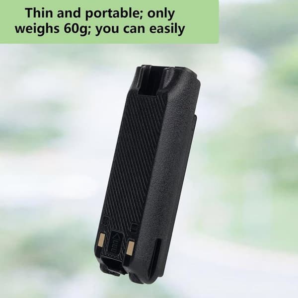 Retevis RT668 Batterier för Talkie Walkie, Uppladdningsbara Li-ION Batterier, 3.7V 1200mAh, Kompatibla med Walkie Talkie RT668 Radio