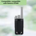Miniatyrbild 2 av 6: Retevis RT668 Batterier för Talkie Walkie, Uppladdningsbara Li-ION Batterier, 3.7V 1200mAh, Kompatibla med Walkie Talkie RT668 Radio