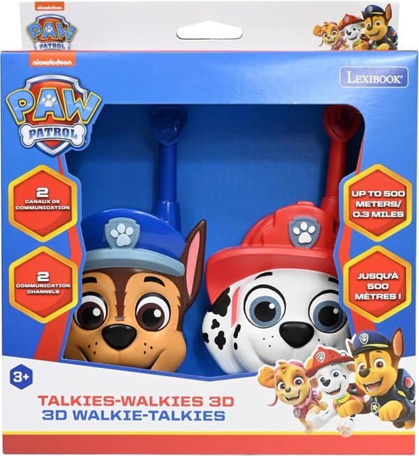 Paw Patrol 3D walkie-talkies