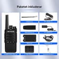 Miniatyrbild 6 av 6: Retevis RT668B Talkies Walkies med Laddare, PMR446 Tvåvägsradio, USB-C, 16 Kanaler, för Säkerhet, Restaurang (6 Stycken)