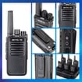 Miniatyrbild 3 av 6: Retevis RT668 Talkie Walkie Uppladdningsbar PMR446 1200 mAh, VOX, Robust, Professionell för Skola, Restaurang, Säkerhet (6 Stycken)