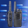 Miniatyrbild 2 av 6: Retevis RT668 Talkie Walkie Uppladdningsbar PMR446 1200 mAh, VOX, Robust, Professionell för Skola, Restaurang, Säkerhet (6 Stycken)