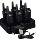 Miniatyrbild 1 av 6: Retevis RT668 Talkie Walkie Uppladdningsbar PMR446 1200 mAh, VOX, Robust, Professionell för Skola, Restaurang, Säkerhet (6 Stycken)
