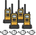 Miniatyrbild 1 av 6: Retevis RB648P Walkie Talkie Robust, Walkie-Talkie Lång Räckvidd med Hörlurar, Vattentät IP67, 2000 mAh, för Industri (4 Stycken)