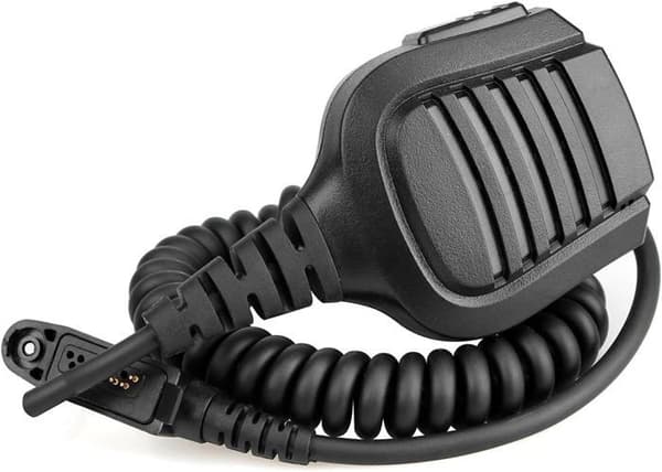 Retevis Talkie Walkie Mikrofon Högtalare IP54 Vattentät Kompatibel med RT648 RT82 RT29 RT87 Kompatibel med Ailunce HD1 DMR Radio
