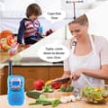 Miniatyrbild 4 av 4: C® uppladdningsbara walkie talkies, uppladdningsbara walkie talkies för barn 3 km långdistans intercom Julklapp för barn (blå)