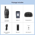 Miniatyrbild 6 av 6: Retevis H777H Talkie Walkie Dold Display, Enkelt Klick Parning, USB-C, Nödsignal och Ficklampa, för Camping, Cykling