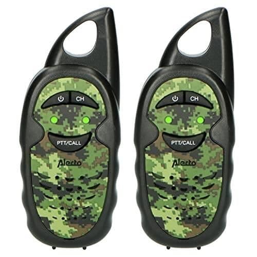 ALECTO FR05CAMO - ENSEMBLE AV TVÅ TALKIES-WALKIES FÖR BARN - PORT