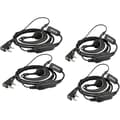 Miniatyrbild 1 av 5: Retevis RE3120 Talkie Walkie Hörlurar med Mikrofon 2 Pin C-Typ Radio Headset För RT24 RT622 RT27 RT617 Baofeng BF-88E Kenwood(4 St)