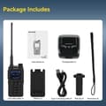 Miniatyrbild 6 av 6: Retevis C62 Dubbelband Walkie-Talkie, Laddningsbar Ham Amatörradio, Lång Räckvidd, 2000mAh, Typ-C, för Vandring/Jakt/Camping