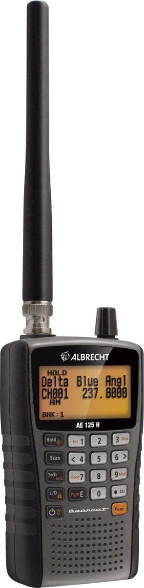 Albrecht.Audio 27125 AE125H Radioskanneri, radiopuhelinmalli