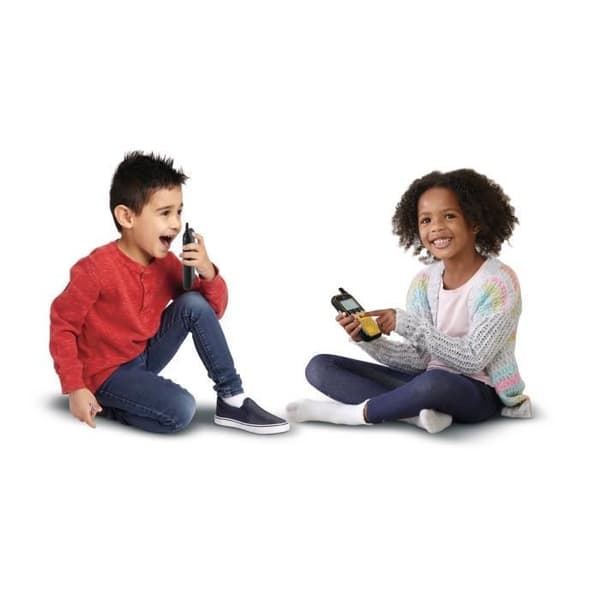 Walkie Talkie VTECH Kidi Talkie - Blå & Gul - 6 i 1 för timmar av lek och nöje