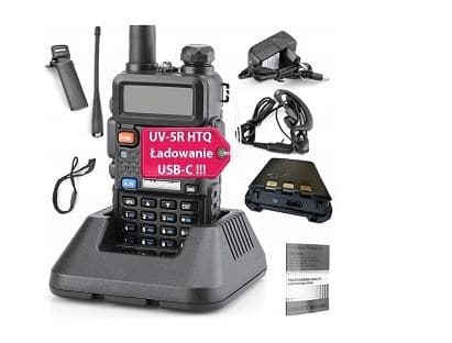UV-5R HTQ USB-C -radiopuhelin