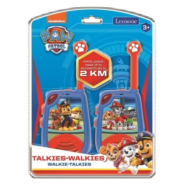 PAW PATROL Digital Walkie-Talkies - Räckvidd 2 km - Morsekodfunktion