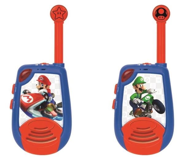 Mario Kart Digital Walkie-Talkies - LEXIBOOK - Räckvidd 2 km - Morsekodljusfunktion