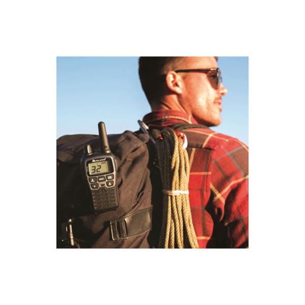 Midland XT70 bärbar radio - PMR/LPD - 446 MHz, 433 MHz - 93 kanaler (paket med 2)