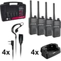 Miniatyrbild 1 av 3: Albrecht Tectalk Worker 3 4er 29826 PMR walkie talkie set om 4