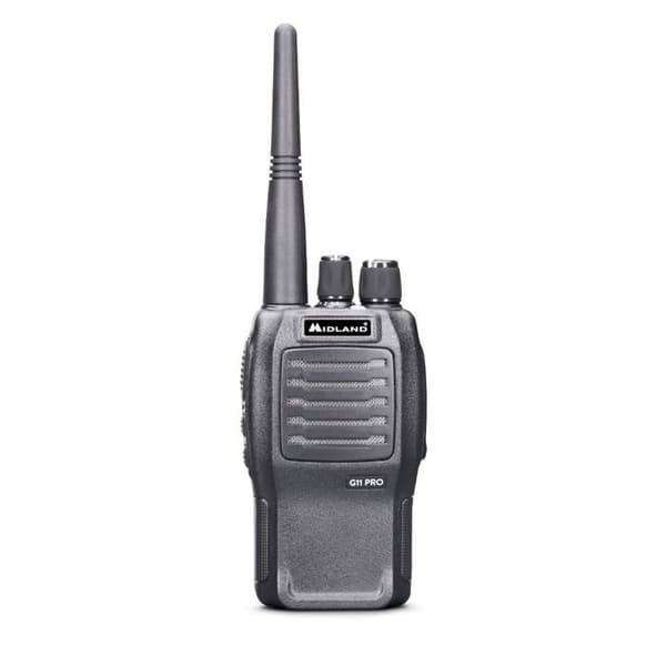 MIDLAND G11 Pro walkie talkie - Med batteri, laddare och bältesklämma - C966.06